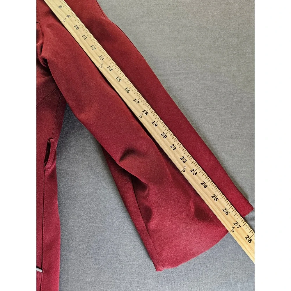 Vintage Rain Ramblers Red Trench Coat Removable Fleece Liner Size 20 Raglan